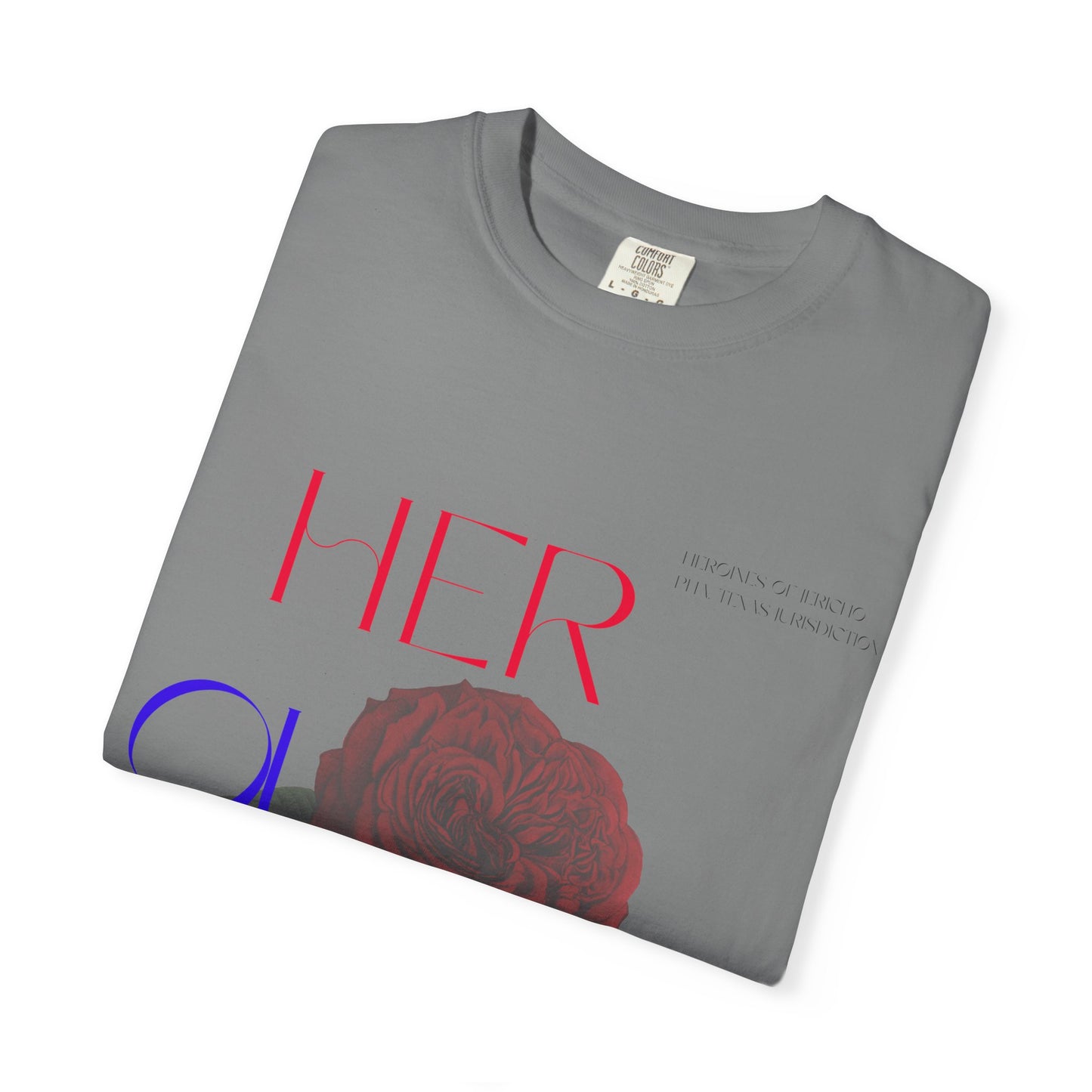 Her One Rose T-Shirt — Floral Graphic Tee