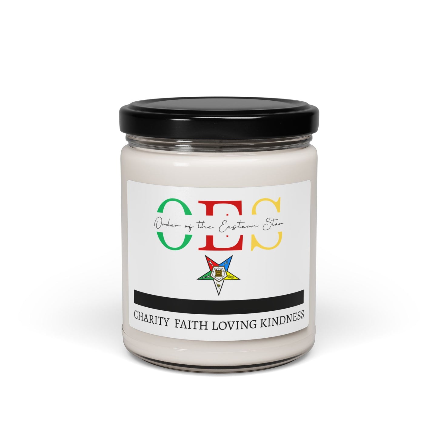 OES Scented Soy Candle - 9oz | Charity, Faith, Loving Kindness Jar Candle