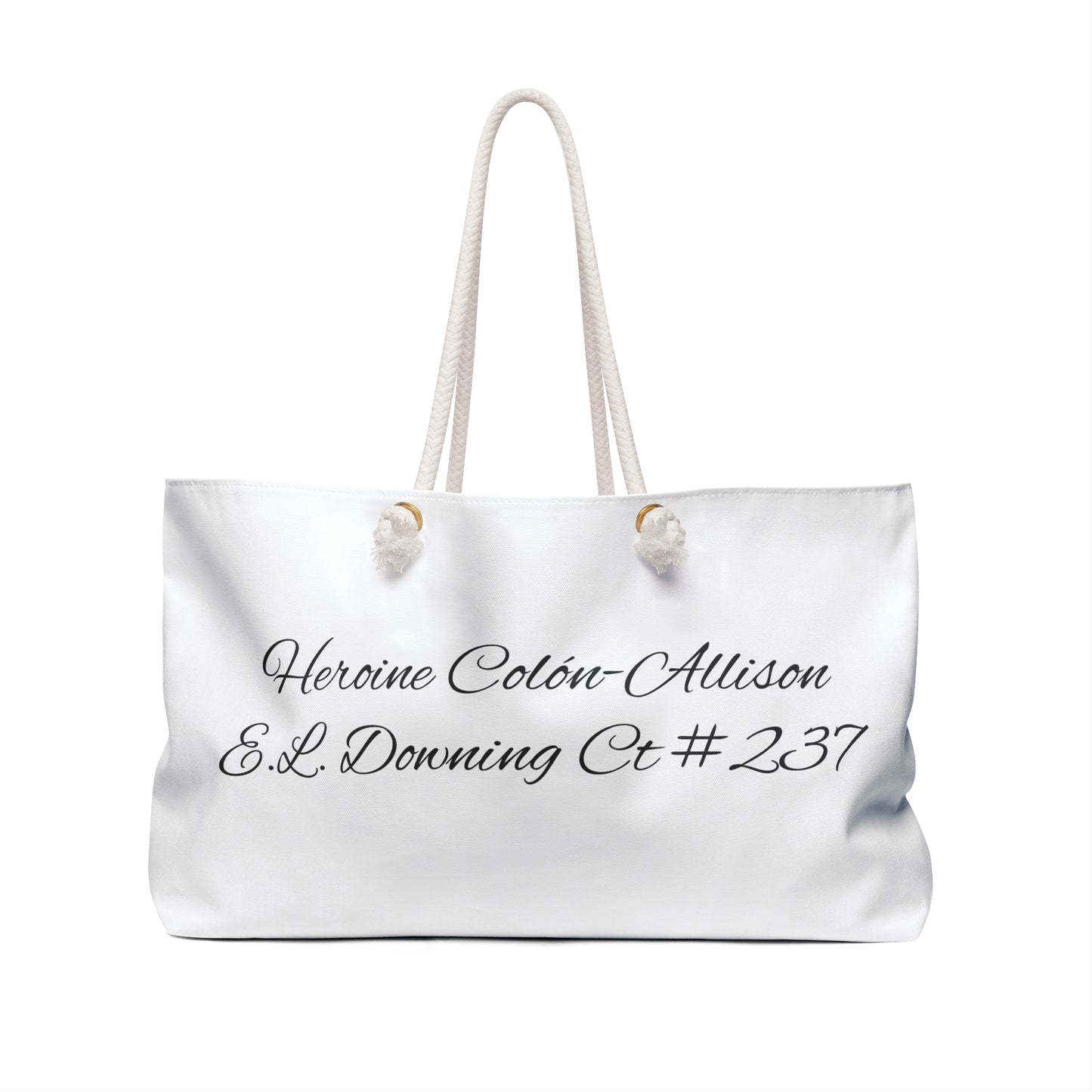 HOJ- "Crown-Rooted in Sisterhood" Travel Tote TEXAS