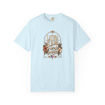 Latina By Blood Fierce By Nature T-Shirt