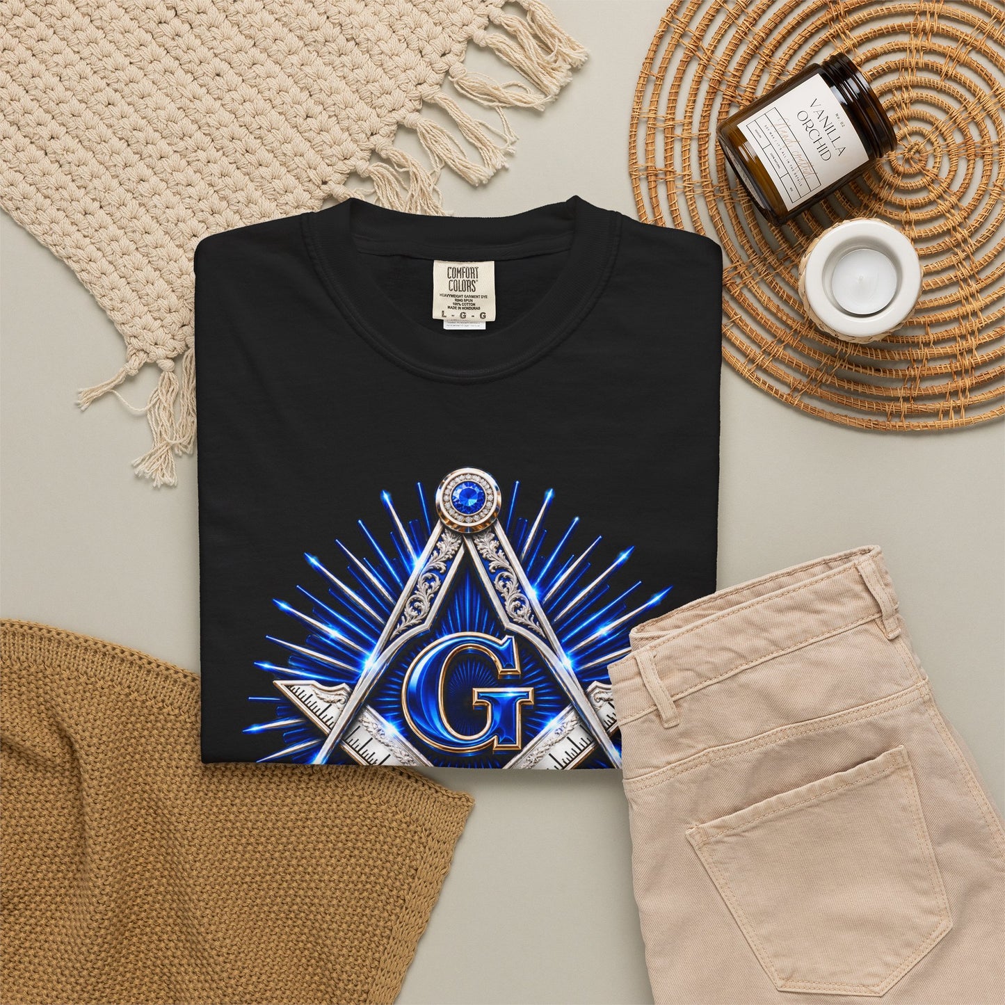2B1ASK1 Masonic Graphic T-Shirt – Blue Emblem Tee for Meetings, Events & Community Service