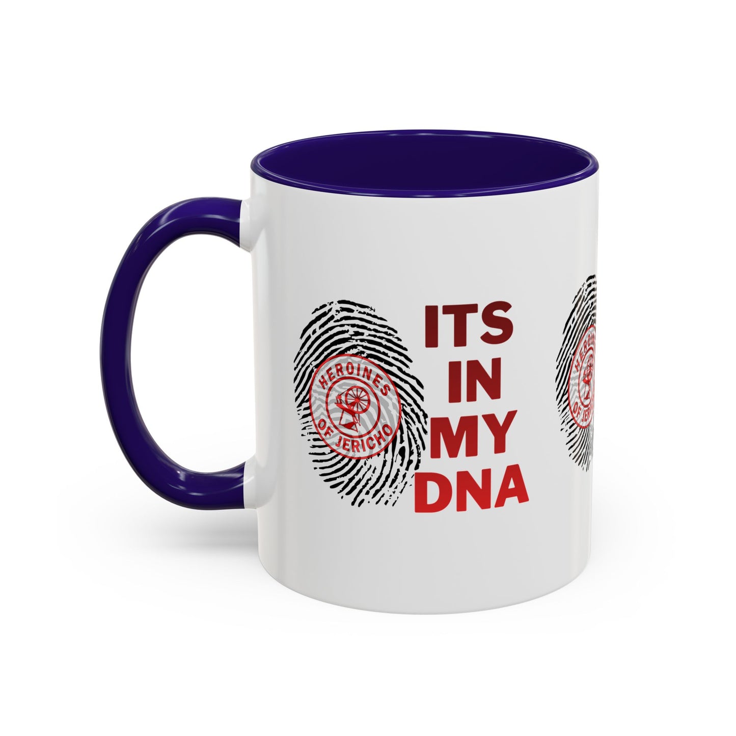 HOJ- Its In My DNA Mug — Heroine Thumbprint Design (11oz, 15oz)