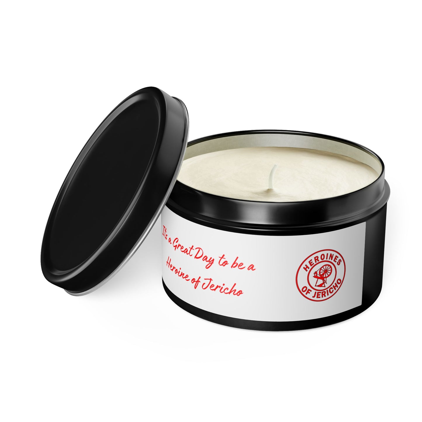 HOJ- " It's A Great Day to be A Heroine of Jericho"Tin Candles