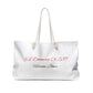 Weekender Bag — 'Heroines of Jericho' Gold Logo Travel Tote