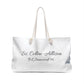 Order of the Eastern Star Weekender Bag – Personalized Sister Tote with Floral Emblem