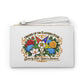 Order of the Eastern Star Floral Emblem Clutch Bag — Guided by Faith Sisterhood Wristlet